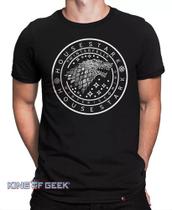 Camiseta Game Of Thrones House Stark Jon Snow Targaryen Arya