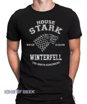 Camiseta Game Of Thrones Stark Lannister Camisa Série Geek