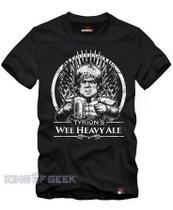 Camiseta Game Of Thrones- Tyrion Lannister Drink Série- Geek