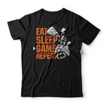 Camiseta Game Repeat Studio Geek Camiseta Game Repeat Studio Geek