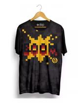 camiseta gamer estampada mascolina