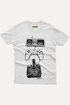 Camiseta Gamer Evolution Control Para gamers de gerações
