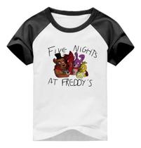 Camiseta Gamer Five Nights At Freddys Fnaf Personagens V2 - Culpa do Lag