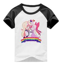 Camiseta Gamer Lgbt Hazbin Hotel Pride Personagens