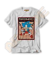 Camiseta Gamer Ouriço Veloz 258 - Estampa DTF e Conforto