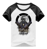 Camiseta Gamer Overwatch Reaper Time To Reap Personagens