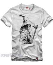 Camiseta Gandalf O Senhor Dos Anéis-hobbits Camisa Filmes
