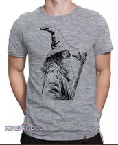 Camiseta Gandalf Senhor Dos Anéis The Hobbit Camisa Filme Camiseta Gandalf Senhor Dos Anéis The Hobbit Camisa Filme