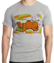 Camiseta Garfield I hate mondays Blusa criança infantil juvenil adulto camisa tamanhos