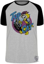 Camiseta Gato Manda Chuva Top Cat Blusa Plus Size extra grande adulto ou infantil