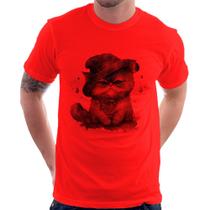 Camiseta Gato Persa Watercolor - Foca na Moda