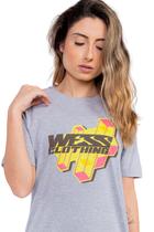 Camiseta Geometric Cubes Mescla She Wess Clothing