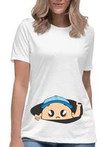 Camiseta gestante bebê chegando camisa gravida mamãe neném