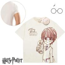 Camiseta GG Harry Potter Anime Wizarding World Off White Camiseta GG Harry Potter Anime Wizarding World Off White