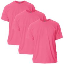 Camiseta Gildan Adult Ultra Cotton G2000 Safety Pink 3G