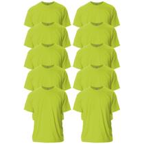 Camiseta Gildan G2000 Ultra Cotton Verde Segurança Pacote com 10 XL Camiseta Gildan G2000 Ultra Cotton Verde Segurança Pacote com 10 XL