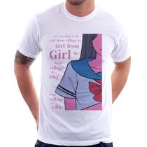Camiseta Girl From Village To City - Foca na Moda