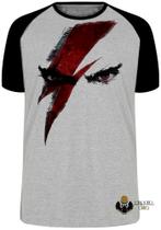 Camiseta God of War Kratos Blusa Plus Size extra grande adulto ou infantil