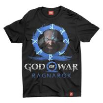 Camiseta God Of War Ragnarok Preta