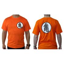 Camiseta Goku Dragon Ball - Cor De Laranja