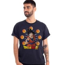 Camiseta Goku Dragon Ball Esferas do Dragão - Piticas M
