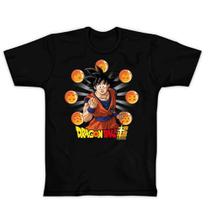 Camiseta Goku Dragon Ball Z Algodão Tam P Clubecomix