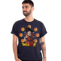 Camiseta Goku Esferas Dragão Dragon Ball Z Oficial - ClubeComix 251216