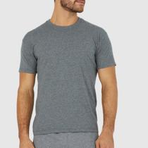 Camiseta Gola Careca Malwee Basico 1000004423 Branco Camiseta Gola Careca Malwee Basico 1000004423 Branco