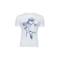 Camiseta Gola Careca Masculina Captain Fish Anemoss Camiseta Gola Careca Masculina Captain Fish Anemoss