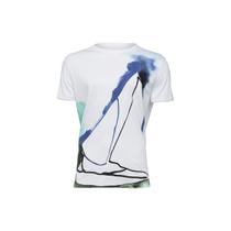 Camiseta Gola Careca Masculina Sailboat Anemoss Camiseta Gola Careca Masculina Sailboat Anemoss