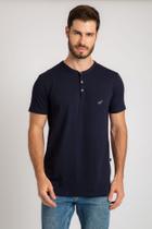 Camiseta Gola Henley