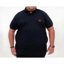 Camiseta Gola Polo piquet Plus Size - G1 ao G5 - Varias Cores