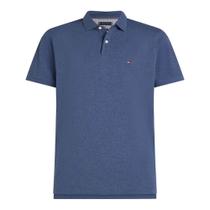 Camiseta Gola Polo Tommy Hilfiger 1985 Regular Azul Petroleo