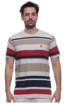 Camiseta Gola Redonda Espatulada Terra Dockston - 100% Algodão