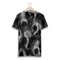 Camiseta Gola Redonda Feminina Resistente Moda Estampada