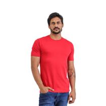 Camiseta Gola redonda Lisa Algodão Premium 30.1