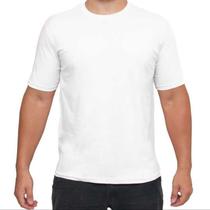 Camiseta gola redonda manga curta masculina básica