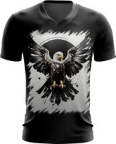 Camiseta Gola V de Águia Asas Coragem Visão 14
