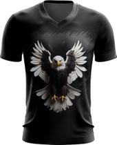 Camiseta Gola V de Águia Asas Coragem Visão 3