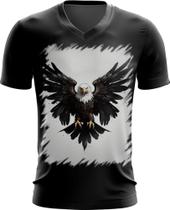 Camiseta Gola V de Águia Asas Coragem Visão 5 - Kasubeck Store