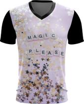 Camiseta Gola V Dryfit Mais Mágica em nossas Vidas Magic 1v