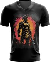 Camiseta Gola V Gladiador Romano Coliseu 4