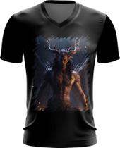 Camiseta Gola V Incubus Demônio do Sono Mitologia 3