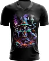 Camiseta Gola V Mago da Morte Trevas Magia 4