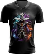 Camiseta Gola V Mago das Trevas Poder Magia 4