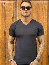 Camiseta Gola V Malha Fria Não Precisa Passar Camiseta Gola V Malha Fria Não Precisa Passar