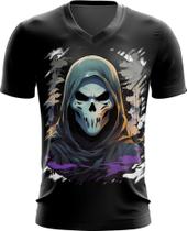 Camiseta Gola V Máscara de Fantasma Ghost 5