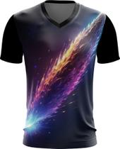 Camiseta Gola V Meteoro Neon Espaço Estrelas Cometa 2