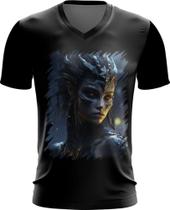 Camiseta Gola V Ninja Espectral Trevas Japão Era Edo 2