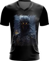 Camiseta Gola V Ninja Espectral Trevas Japão Era Edo 5